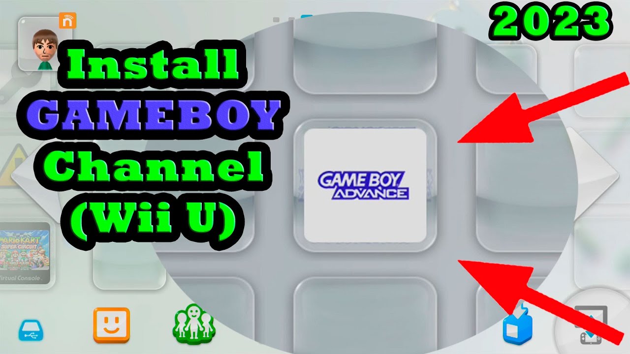 Get the GAMEBOY Channel on Wii U! (VBA GX Channel download)