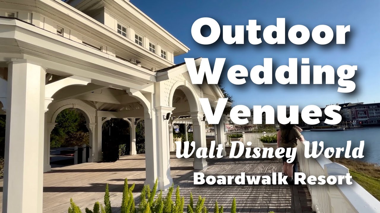 Disney Wedding Venues | Boardwalk - Beachside & Garden
