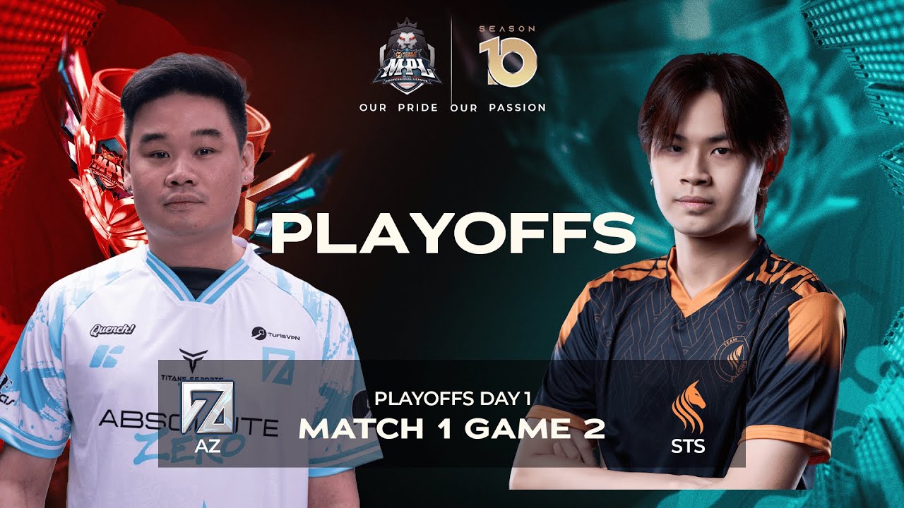 MPL SG S10 - PLAYOFFS - ABSOLUTE ZERO VS TEAM STALLIONS SG - MATCH 1 GAME 2