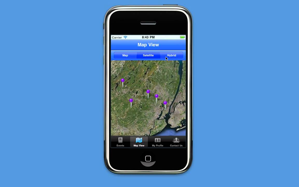 CTi Registration Application for iPhone