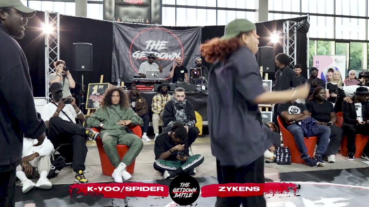 FINAL 2 VS 2  - THE GETDOWN BATTLE - SPIDER & K-YOO VS ZYKENS WINNER ZIKENS