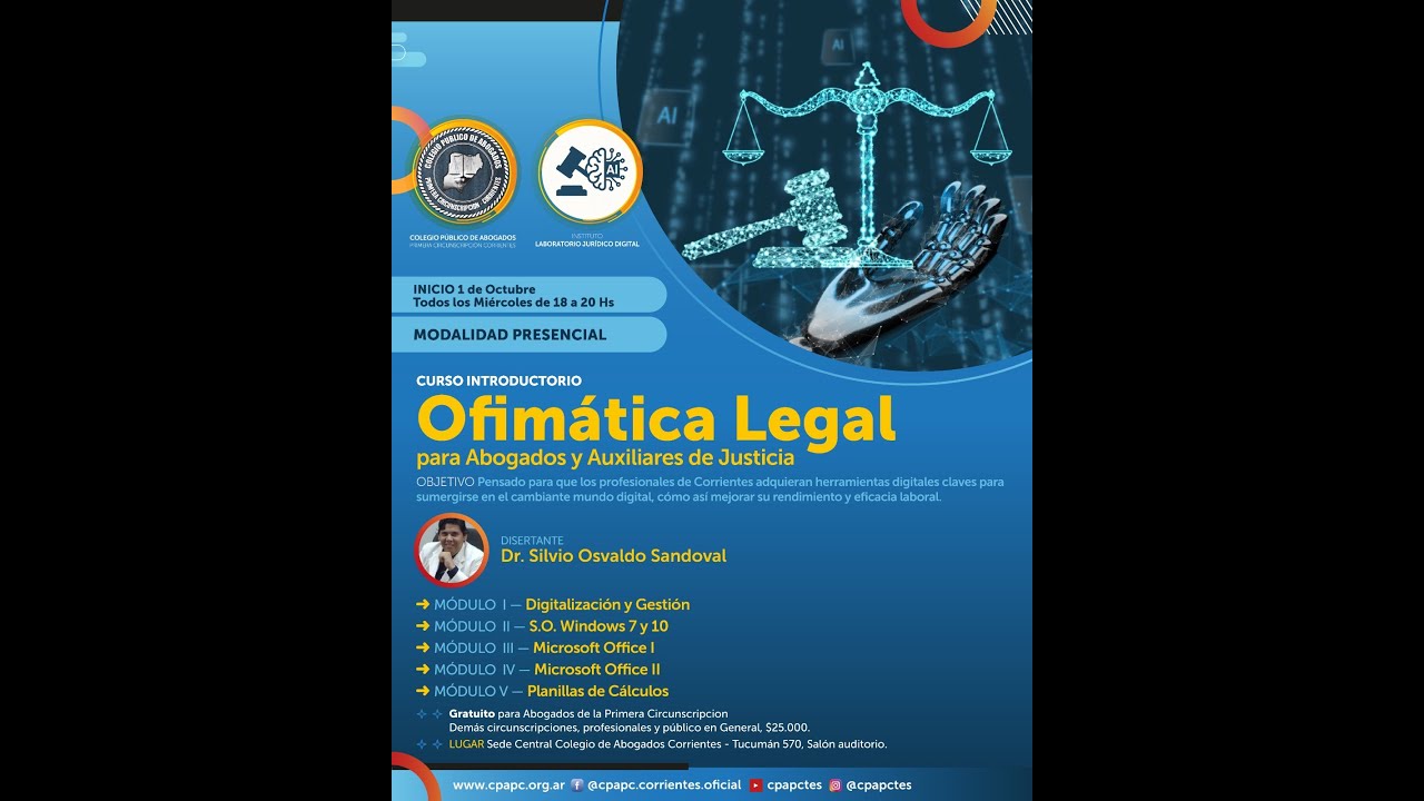 Ofimática Legal - Último Módulo
