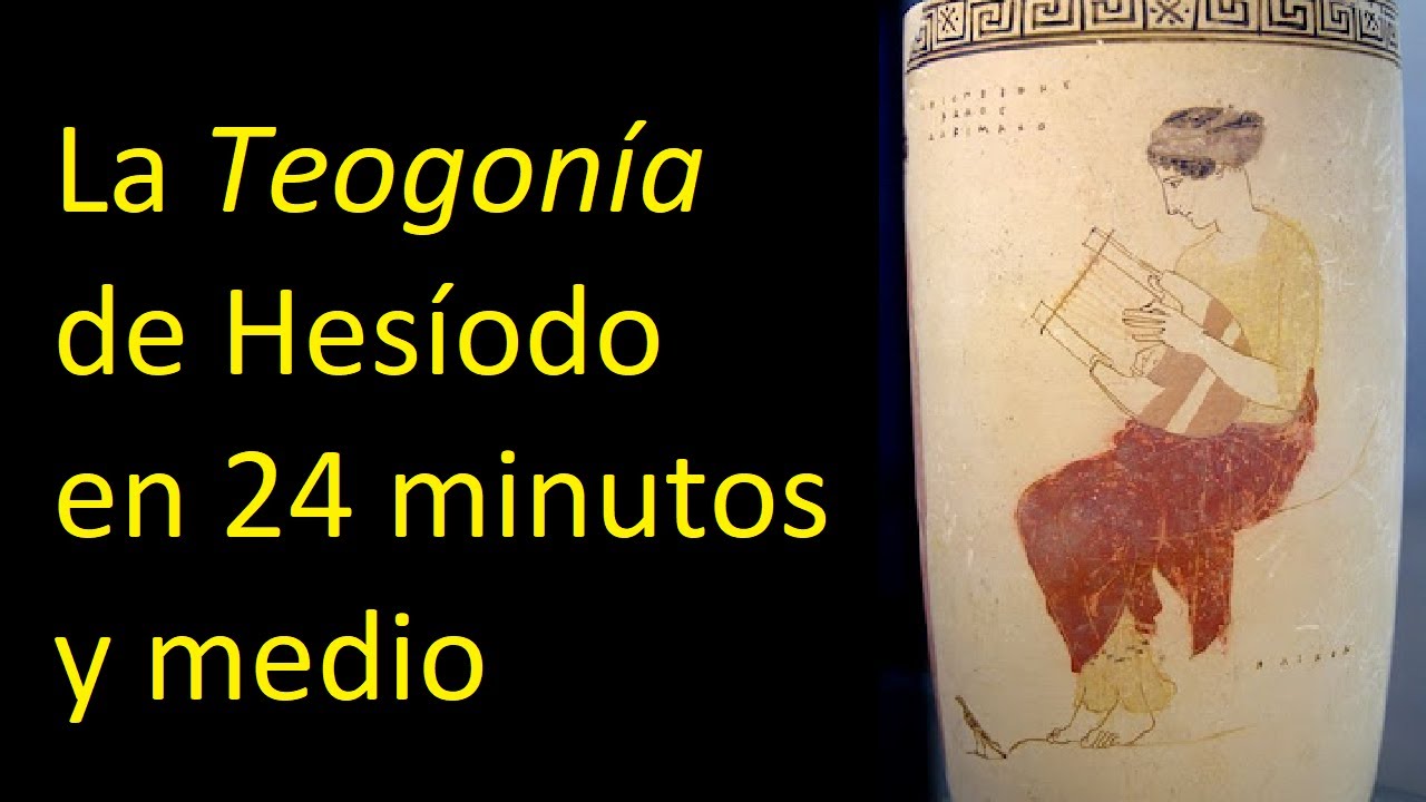 La Teogonía de Hesíodo en 24 minutos y medio