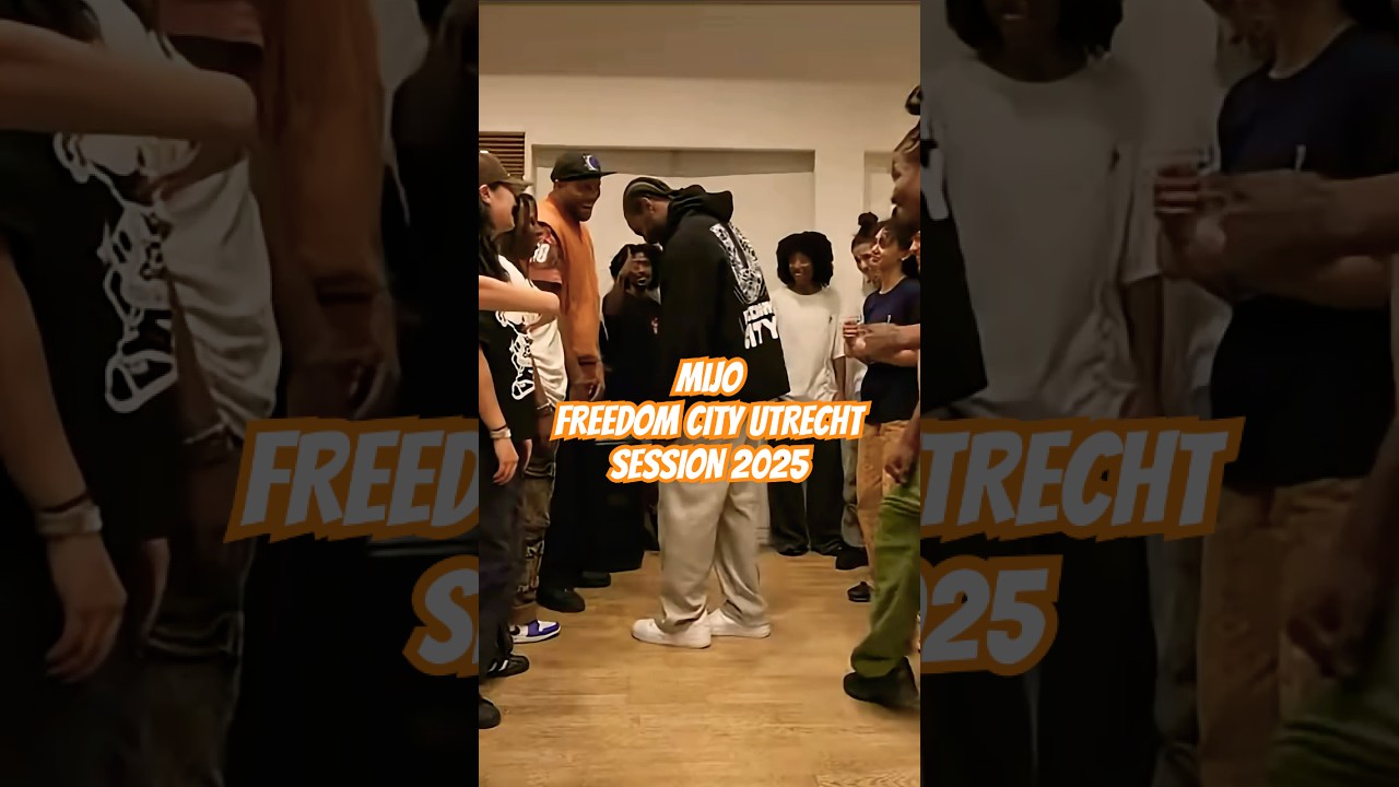 MIJO aka The King of Krump at his masterclass after session @freedomcityutrecht #dance #krump