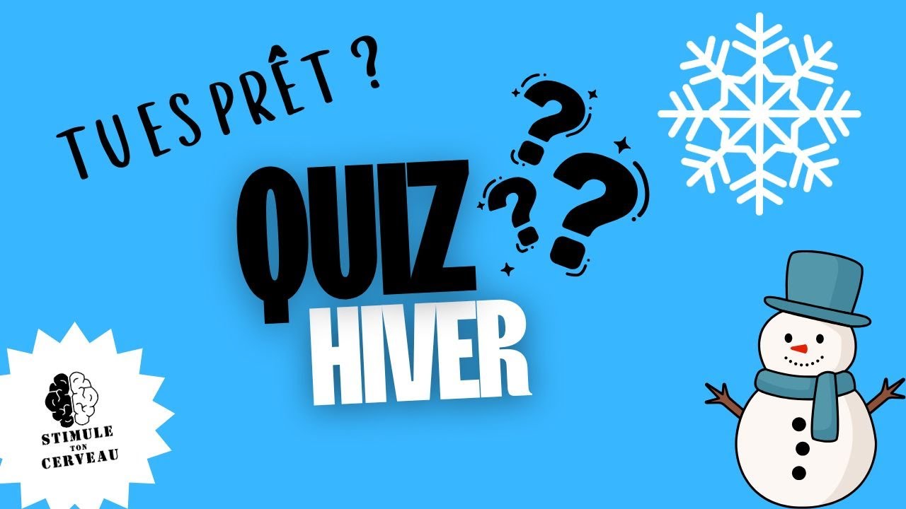 QUIZ HIVER ❄️ | Saurez-vous répondre aux 20 questions ?