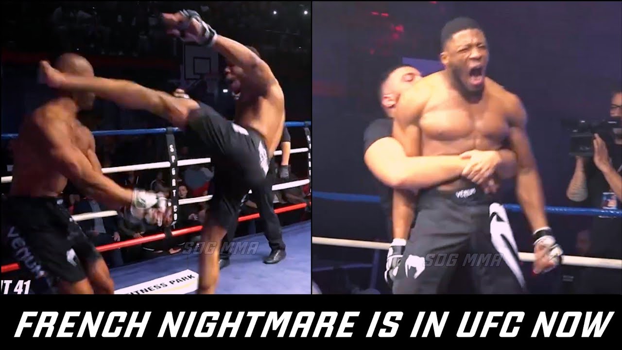 FRENCH NIGHTMARE is in UFC Now - OUMAR SY Highlights - 2024 HD