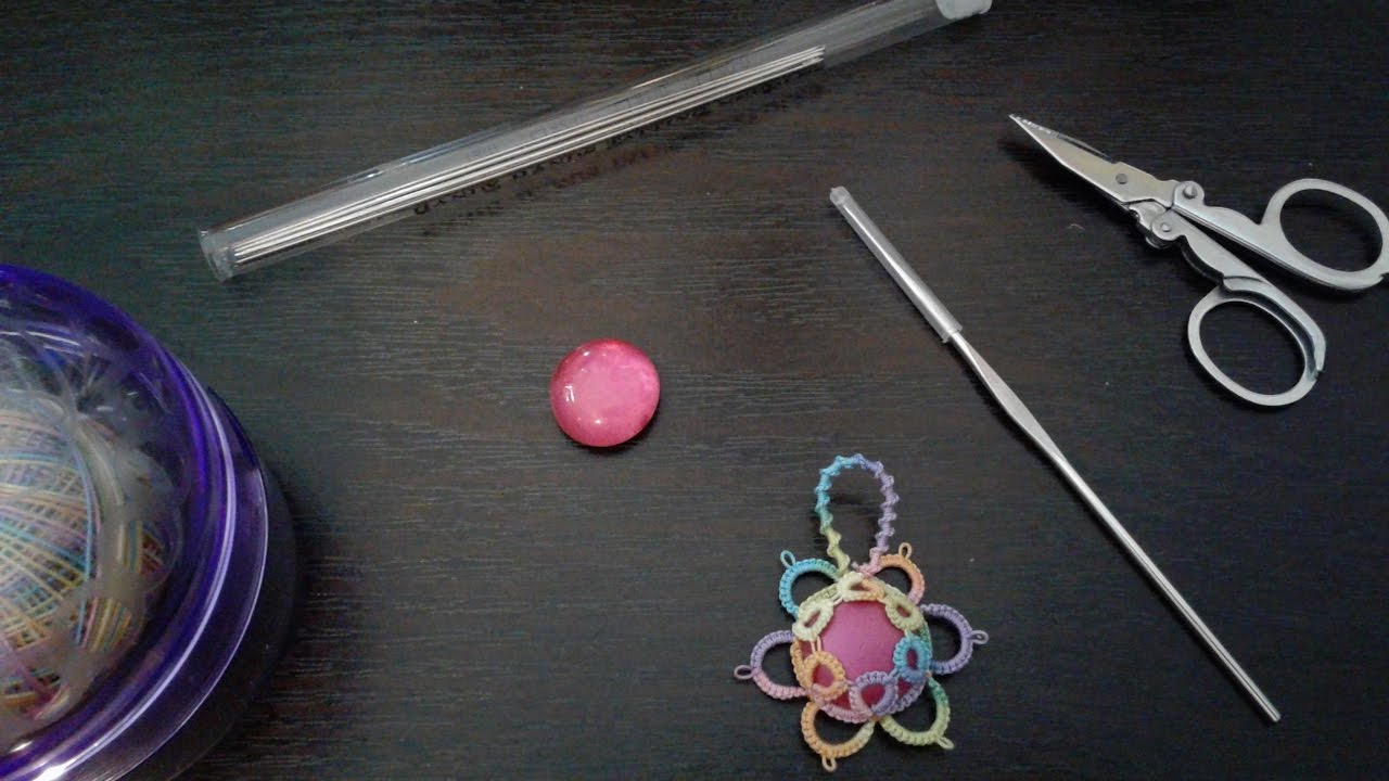 How to Tat Diane Cademartori's Ice Drop (Needle)