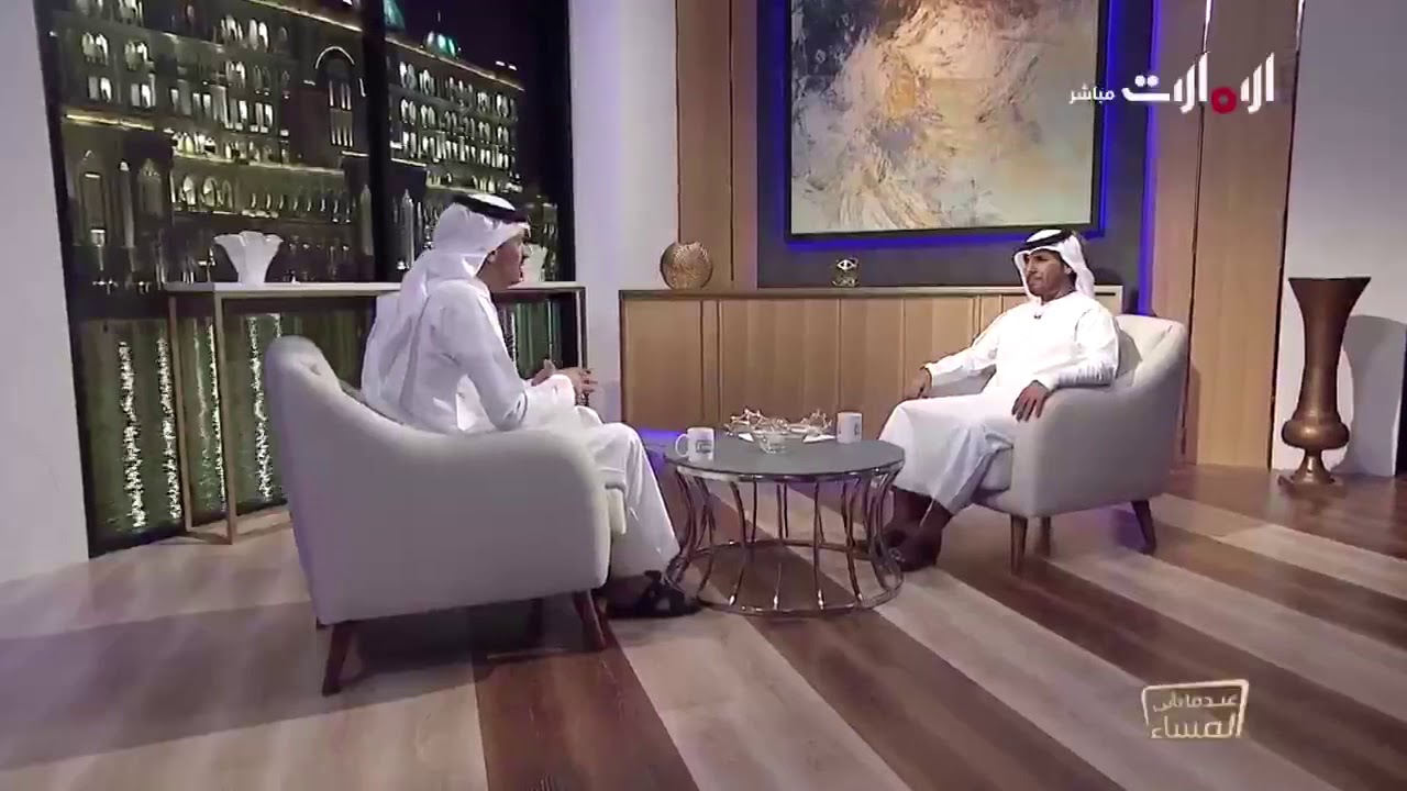 عكاش العتيبي مع الاعلامي عبدالله بن دفنا