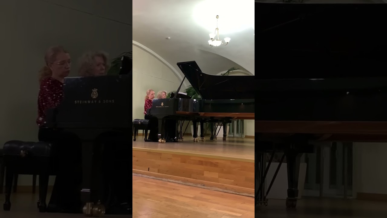 Н.А.Римский-Корсаков(1844-1908)Море и Синбадов корабль. #piano #livemusical #classicalmusic #duet