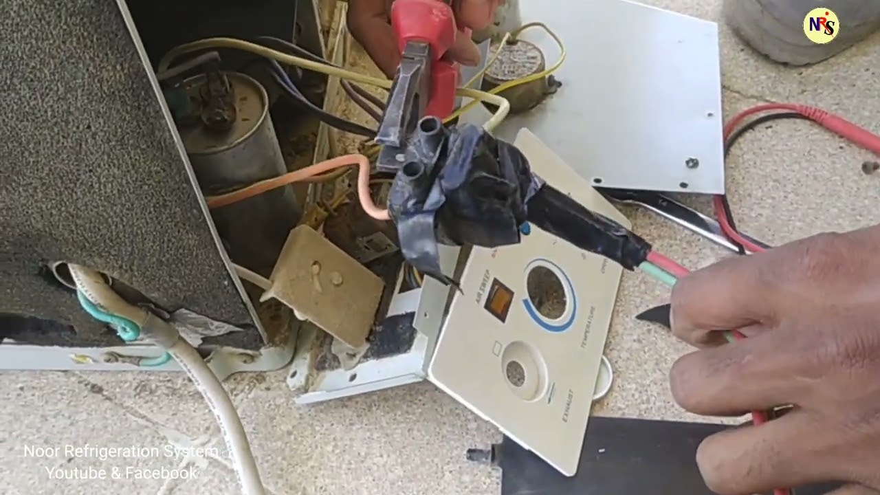 এসির কম্প্রেসার স্টার্টিং সমস্যা হলে কিভাবে সমাধান করবেন | স্টার্টিং কেপাসিটর কানেকশান কিভাবে করে