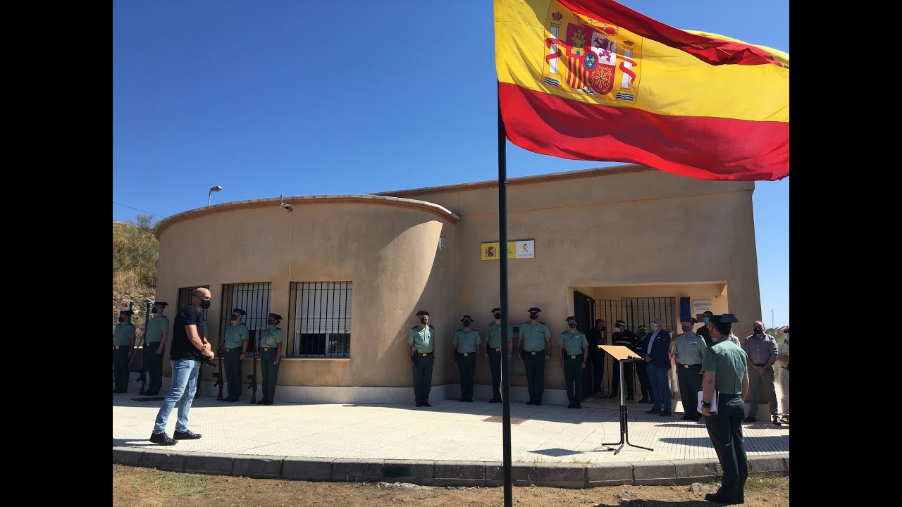 Inauguración del nuevo edificio de la Guardia Civil en Nerva