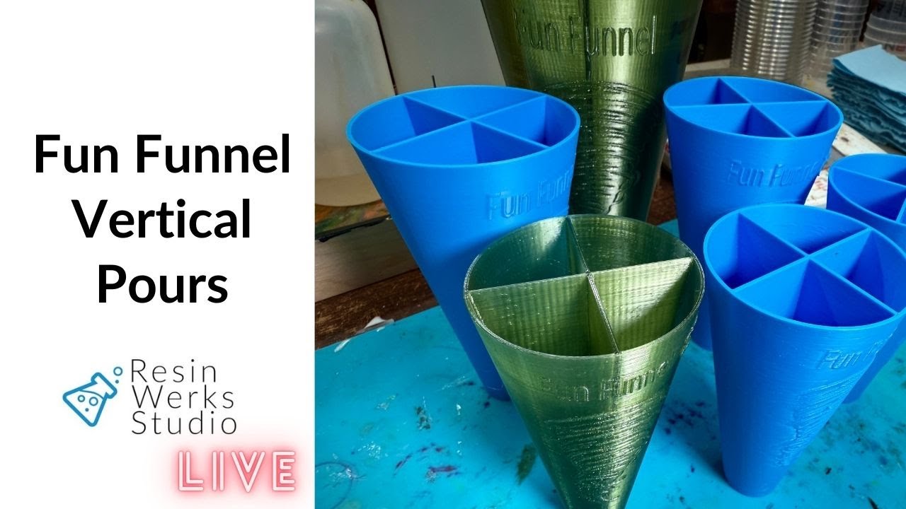 🔴Replay: Fun Funnel Vertical Pours | Episode 342