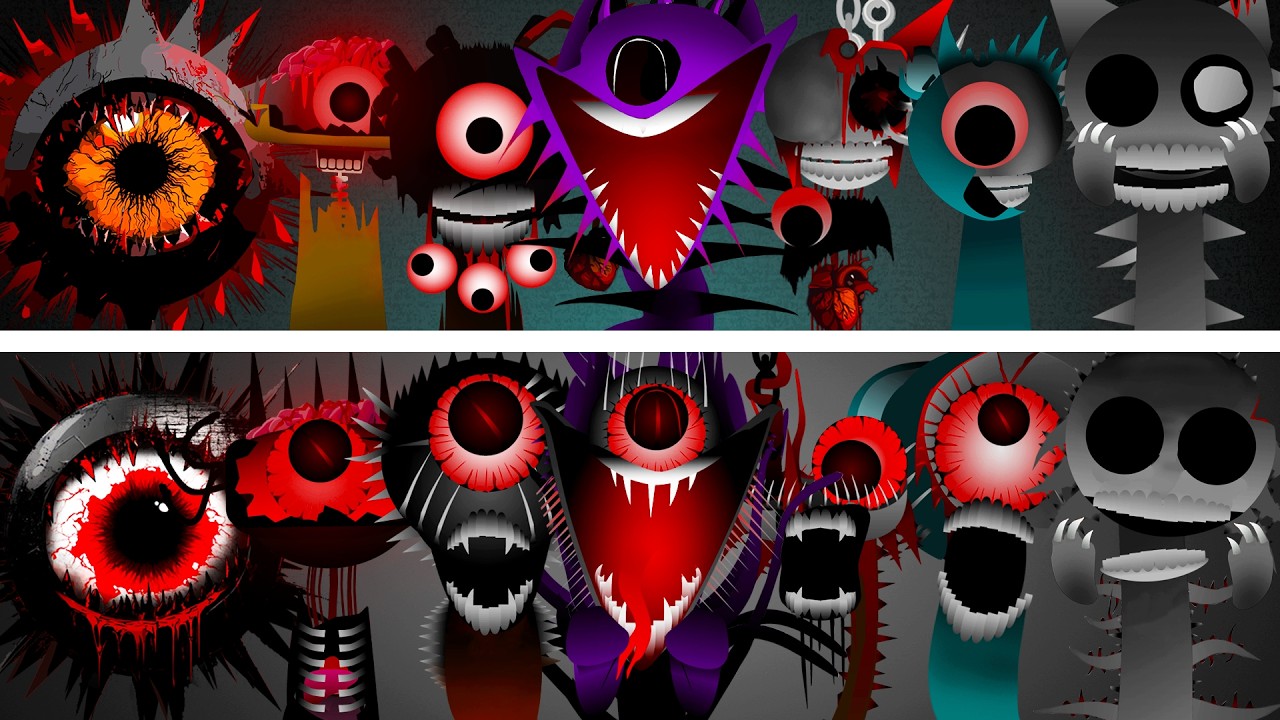 Phase 7 VS Phase 8 in Incredibox Sprunki Mix!