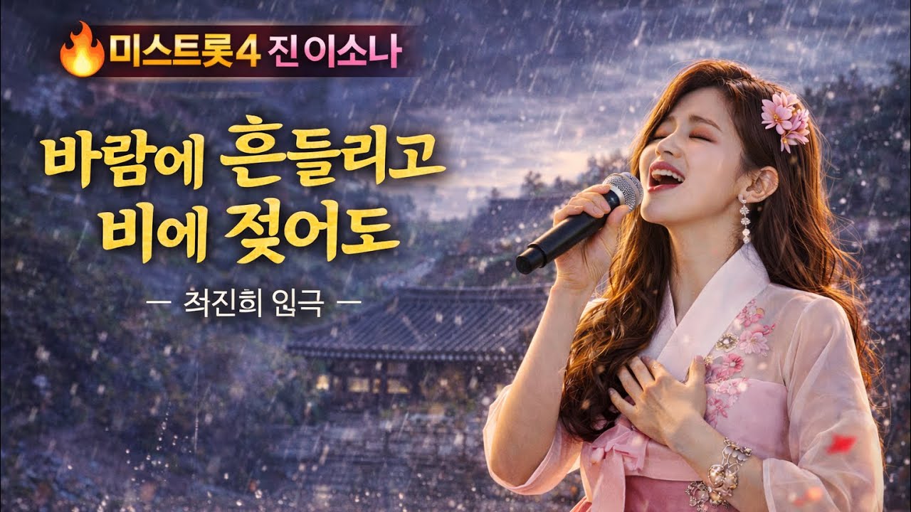 바람에 흔들리고 비에 젖어도 – 최진희 | 미스트롯4 진 이소나 🎷 색소폰