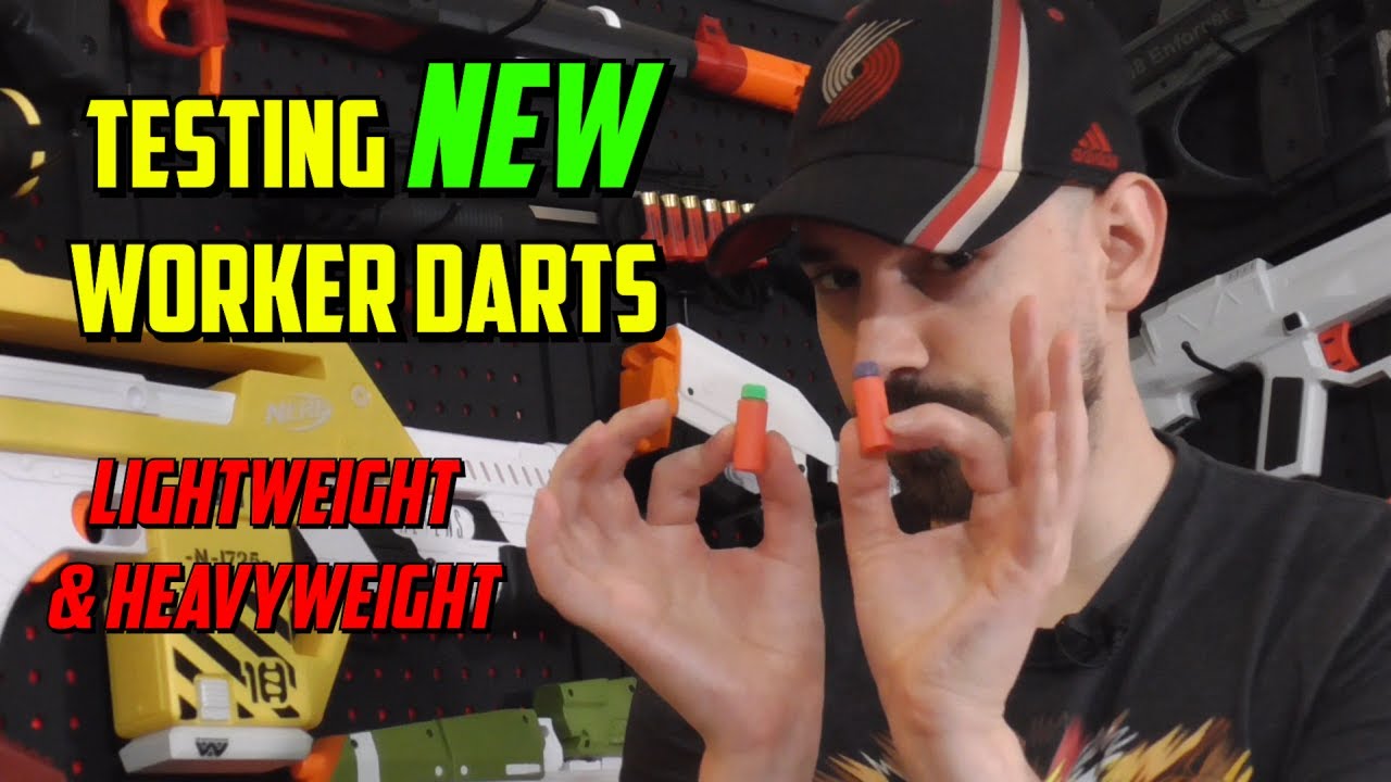 Testing NEW Worker Darts (Lightweight & Heavyweight)