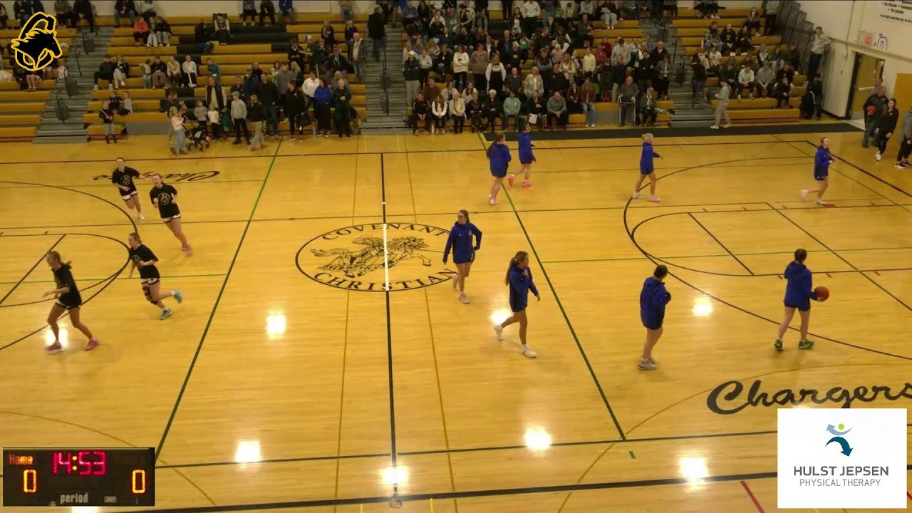 JV Girls Basketball: Mason County Central at Covenant Chr