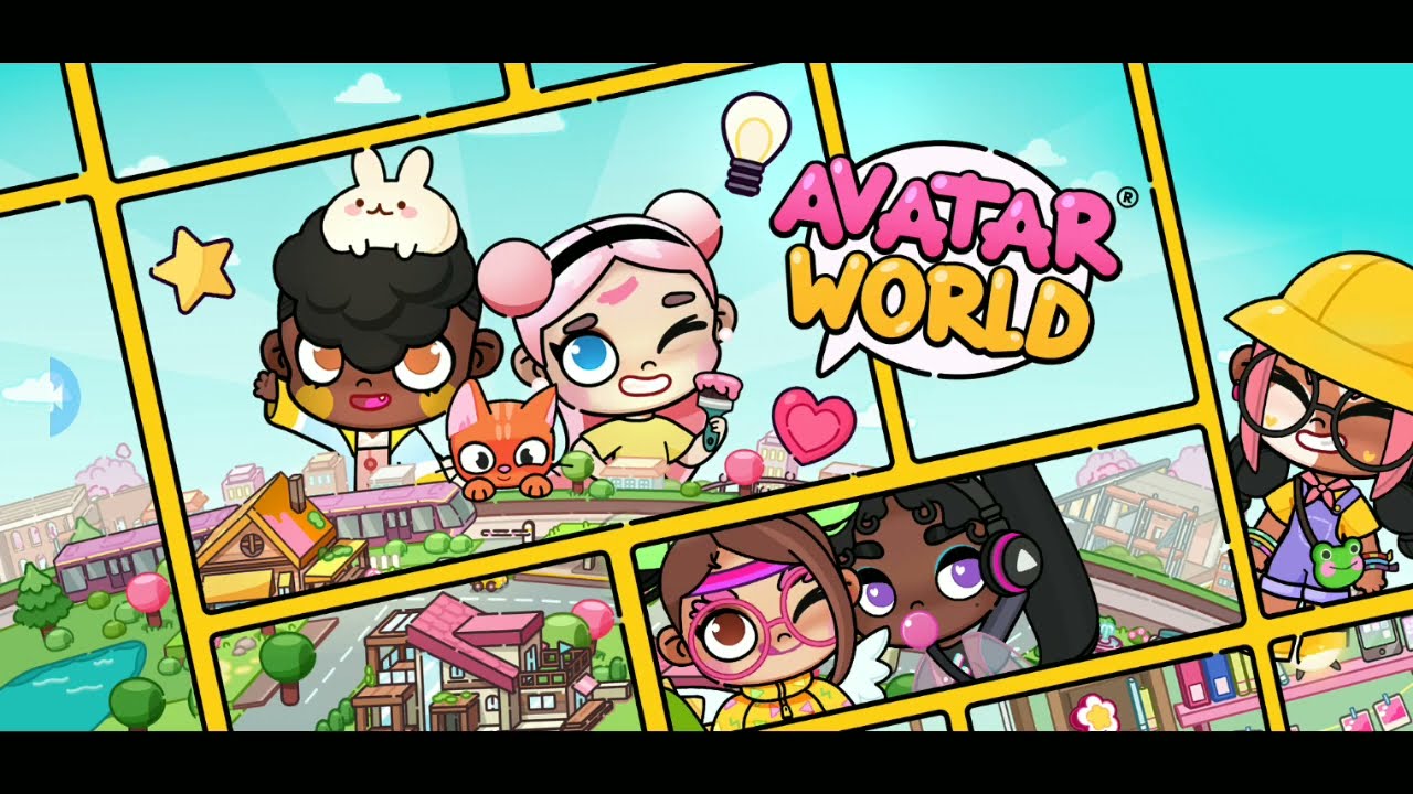 CRIEI o grupo BLACKPINK no JOGO AVATAR WORLD PAZU | Veja os personagens e a casa!