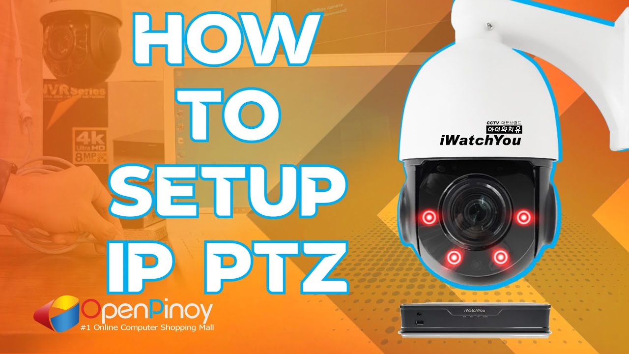 how to setup ip ptz to nvr and set preset