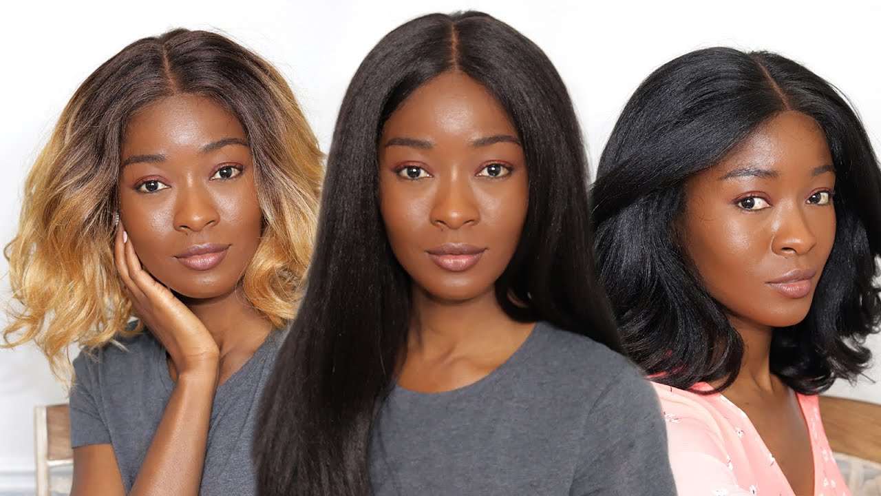 Trying Wigs Under $30 | Janet Collection NATURAL ME™ LACE LITE | CARI, ULLA, AYANA, IMAN
