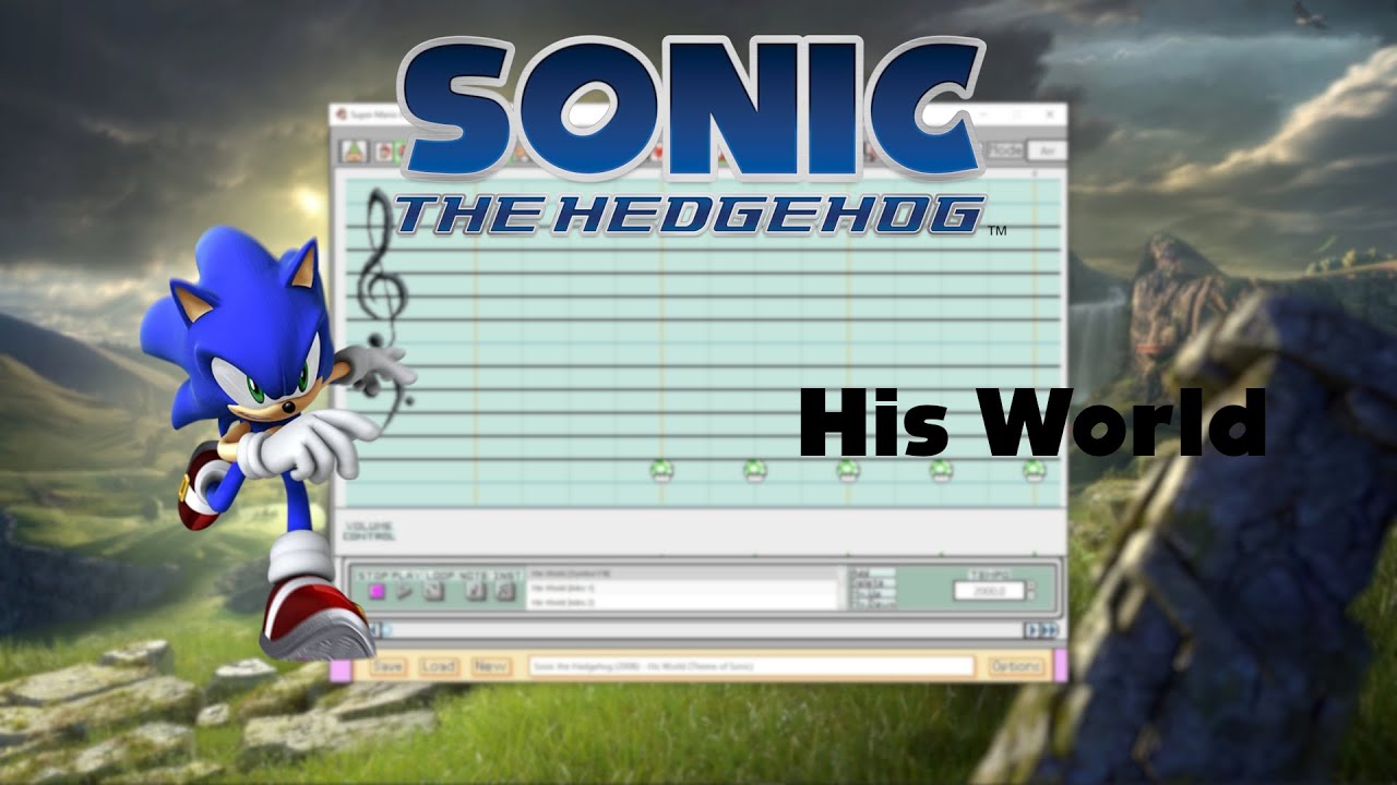 His World - Sonic the Hedgehog (2006) | Super Mario Paint