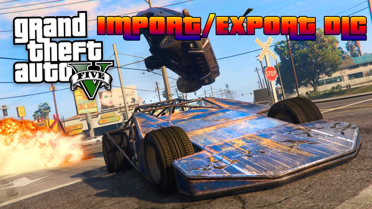 GTA V Online : IMPORT & EXPORT | CARRO RAMPA DO INFERNO