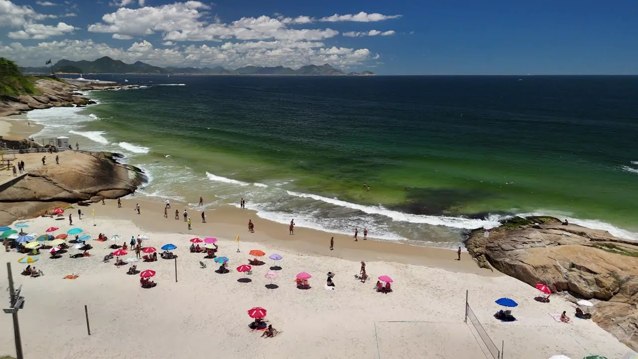 Praias do Arpoador e do Diabo no Rio de Janeiro