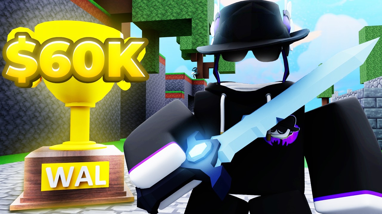 I Played in a $60,000 Robux TOURNAMENT.. (Roblox Bedwars)