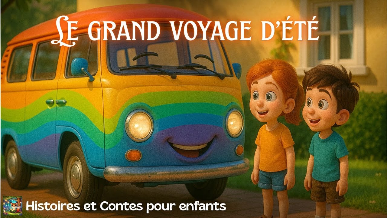 ON PART EN VACANCES!! 🌞🌈 Histoires courtes pour enfants