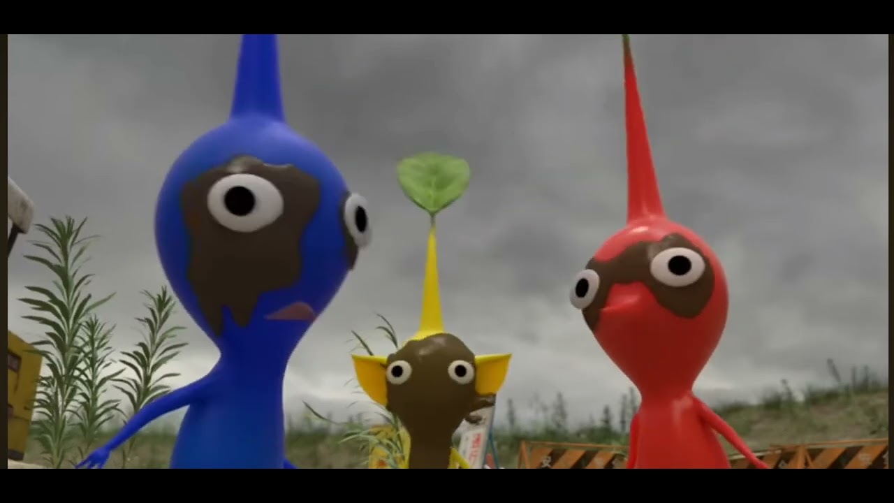 I voiced over the pikmin mini movie