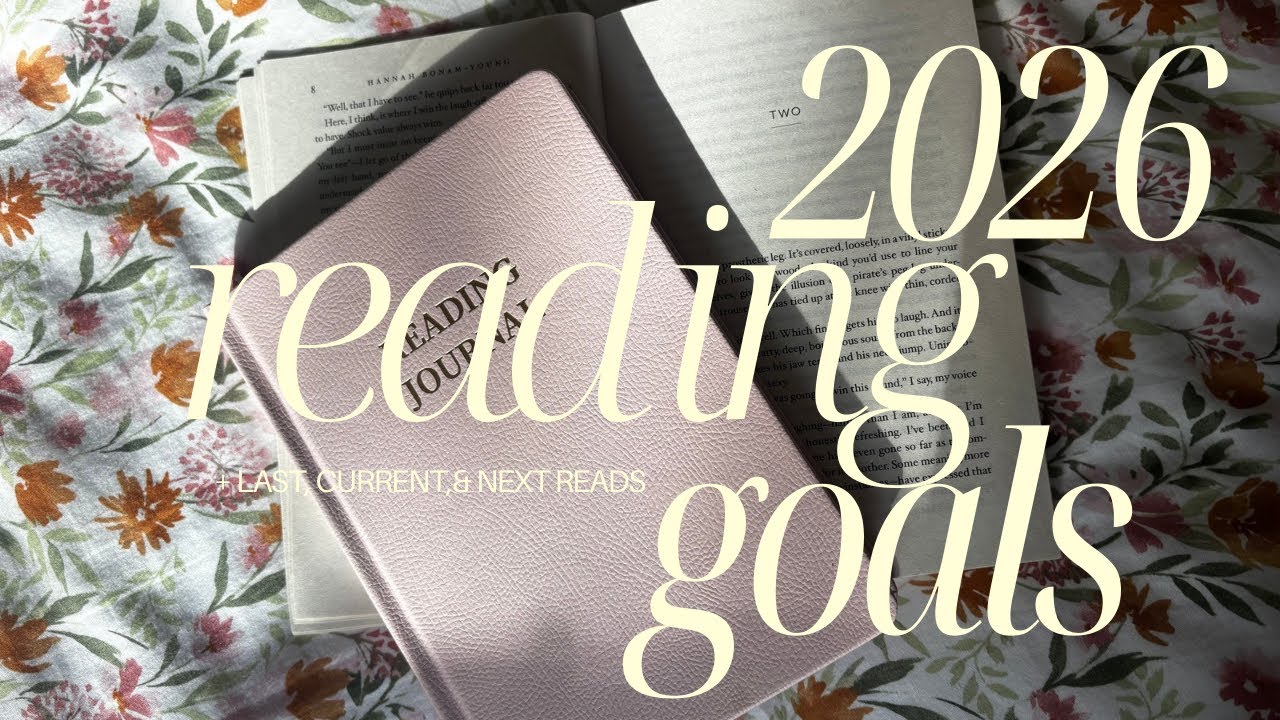 my 2026 reading goals!