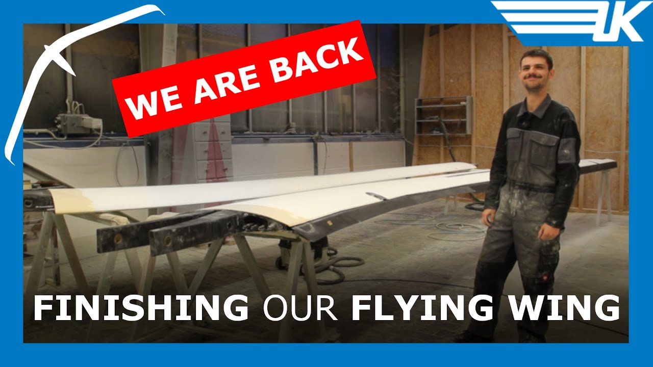 A lot of Progress on the Flying Wing - AK-X Update