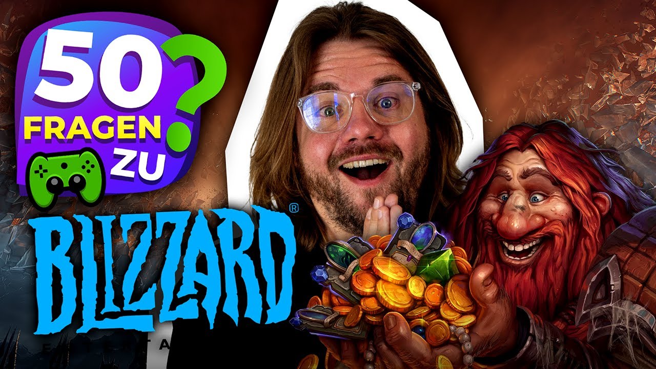 Da kommen LAN ERINNERUNGEN hoch! | 50 Fragen zu Blizzard