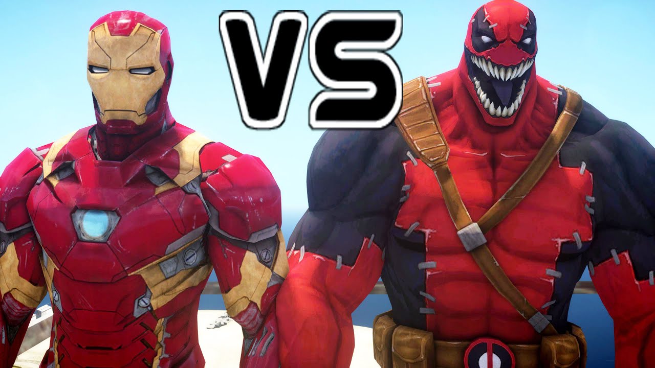 IRON MAN VS VENOMPOOL - EPIC BATTLE