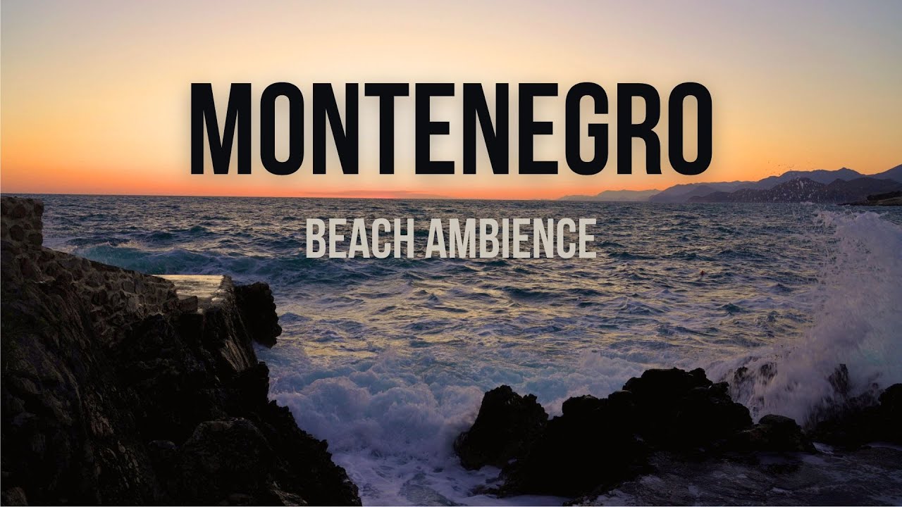 Coastal Calmness: Mesmerizing Montenegro Sea Sounds for Deep Sleep & Stress Relief | 4K