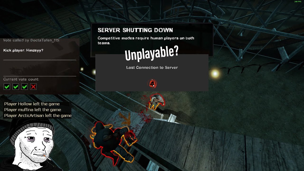 Left 4 Dead 2 VERSUS is ALMOST UNPLAYABLE in 2024...