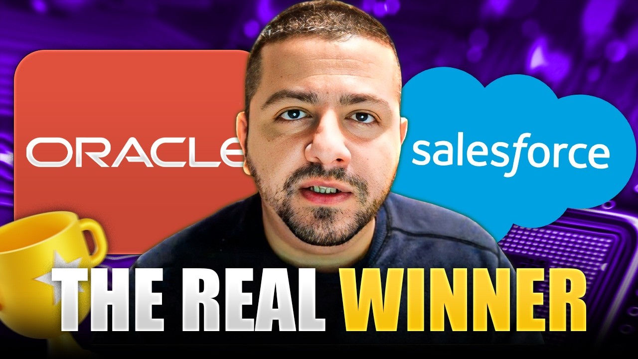 Стоит ли покупать акции Salesforce вместо Oracle? | Анализ акций CRM | Анализ акций ORCL