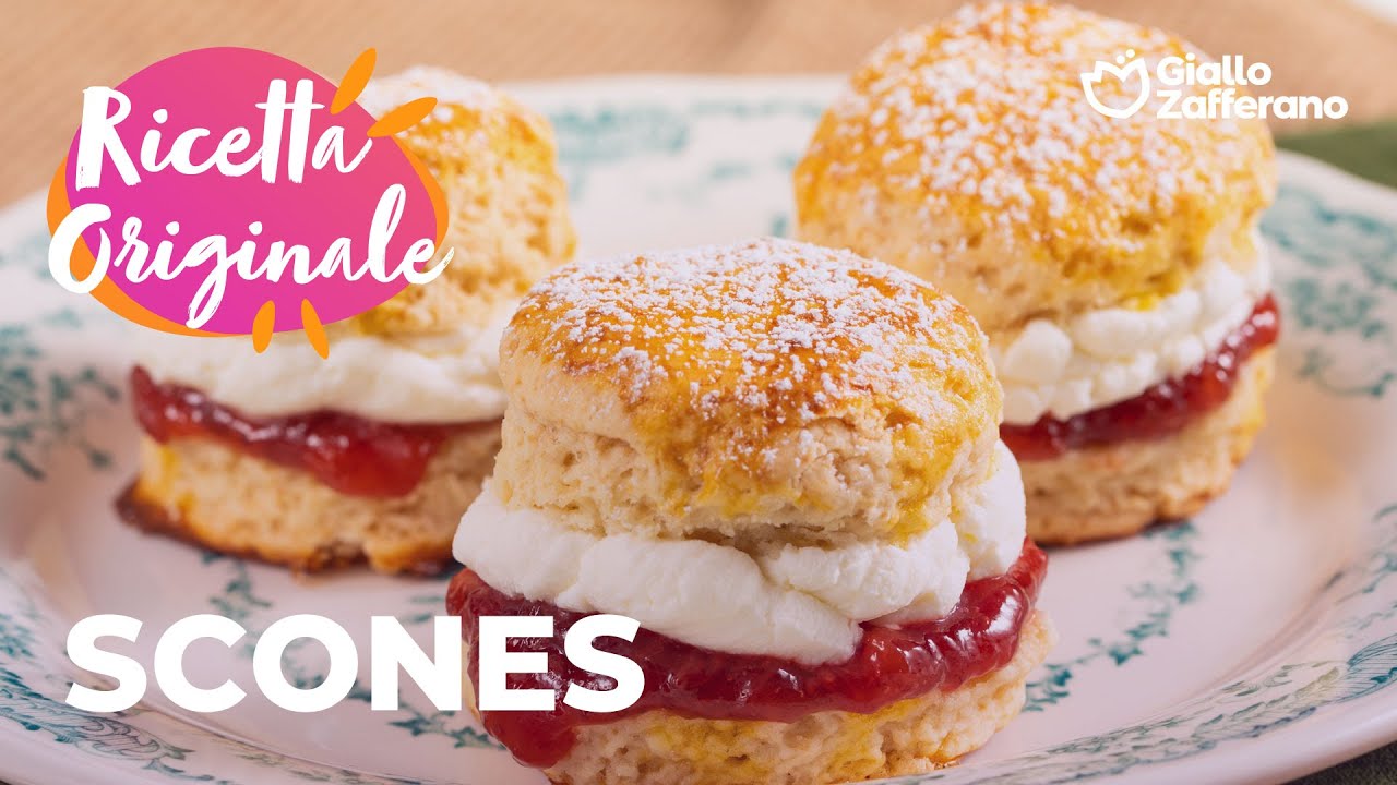 SCONES: i DOLCI TIPICI della MERENDA INGLESE❤️😋☕
