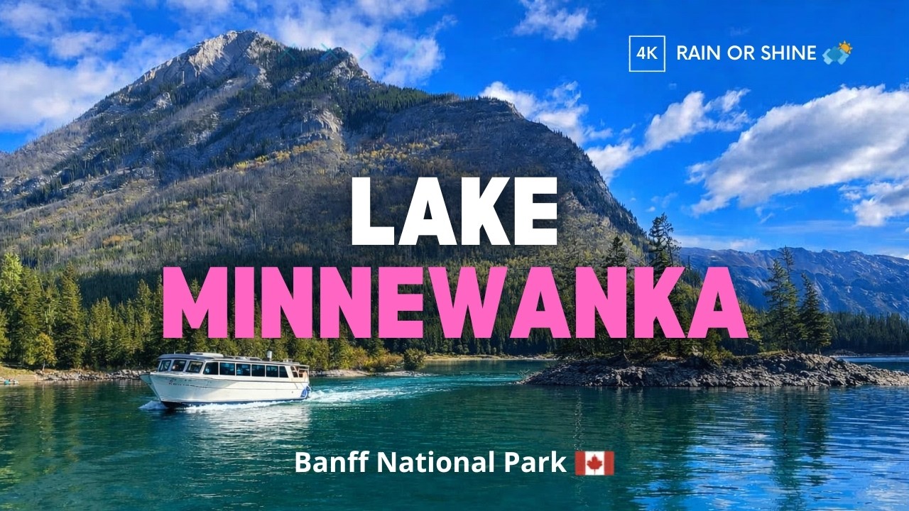 Stunning Cruise on Lake Minnewanka | Breathtaking Views in Banff National Park
