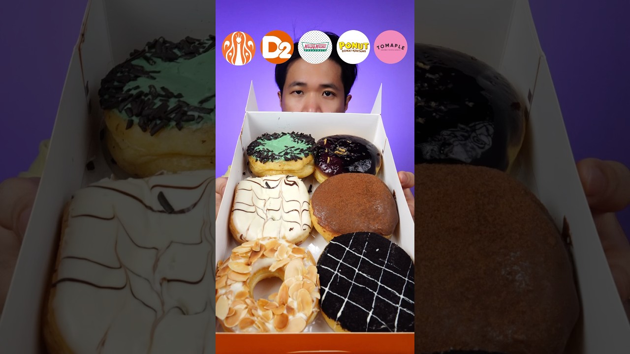 MAKAN BERBAGAI MERK DONAT 🍩