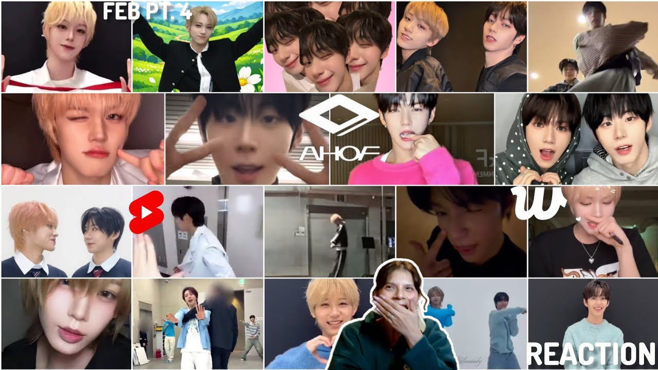 REACTION | AHOF YT Shorts + Weverse Updates *Bonus Douyin clips* FEB PT. 4 