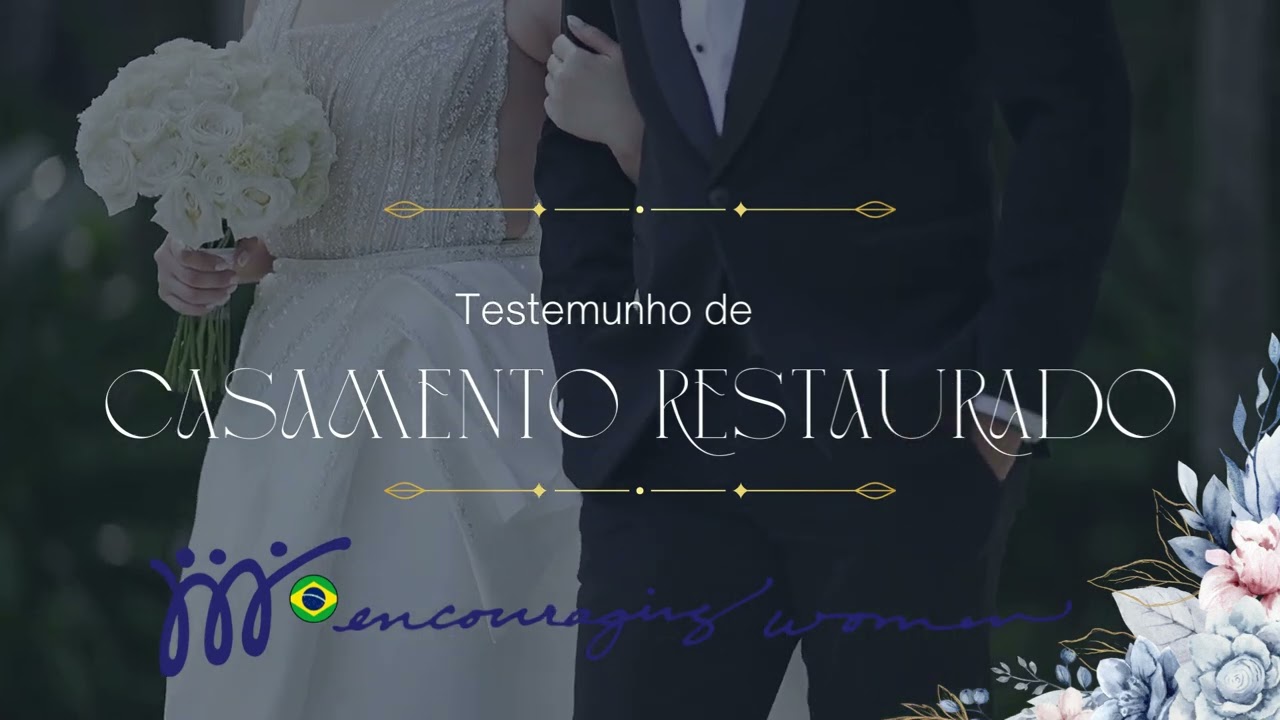 Testemunho de Casamento Restaurado da Astrid