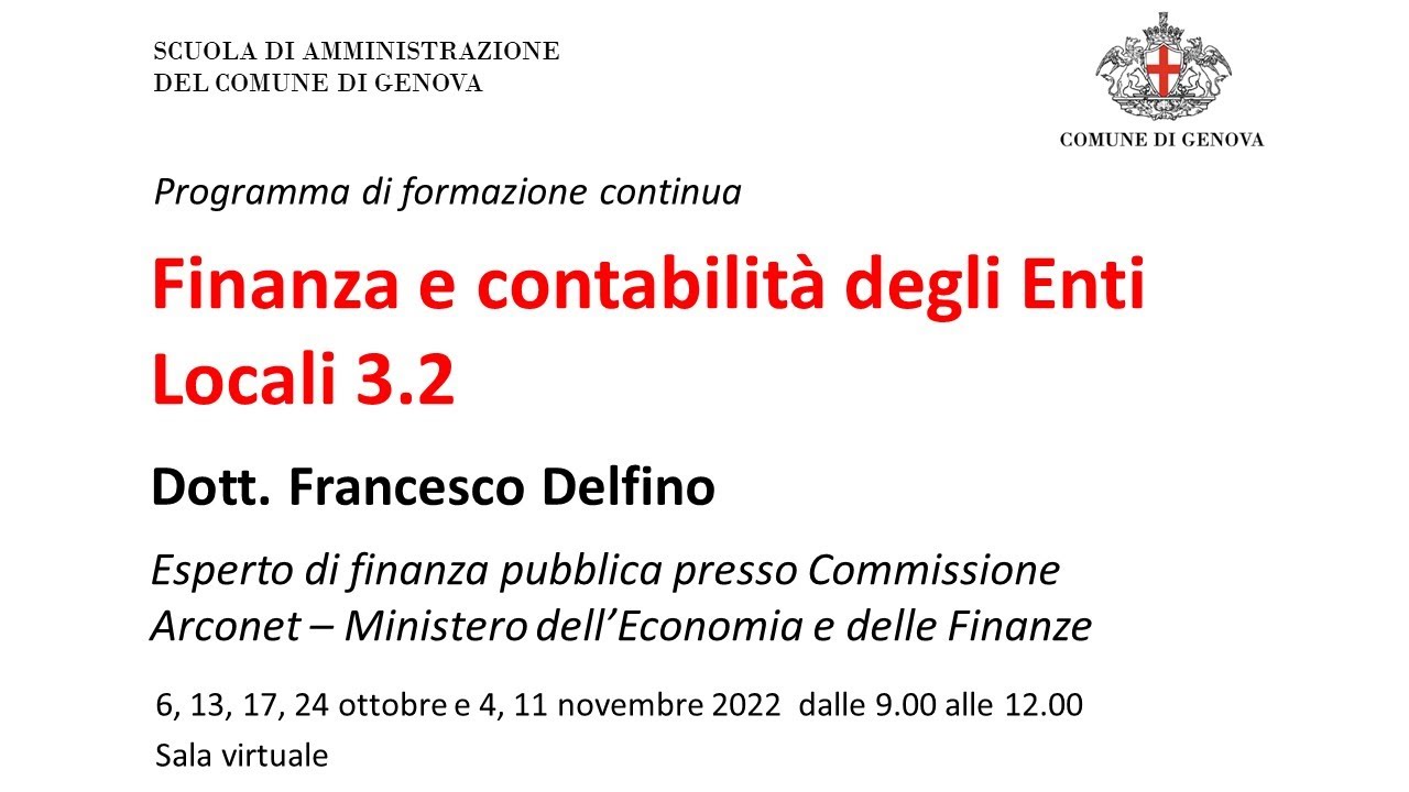Finanza e contabilità degli Enti Locali (2022) 3.2