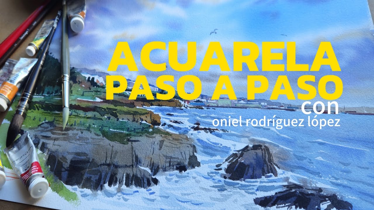 Paisaje en acuarela.