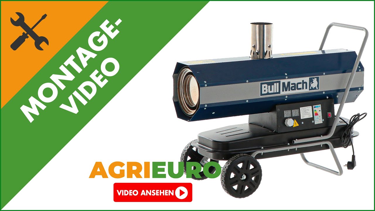 Montagevideo Diesel-Heizgerät Bullmach BM-IDH 20 KW