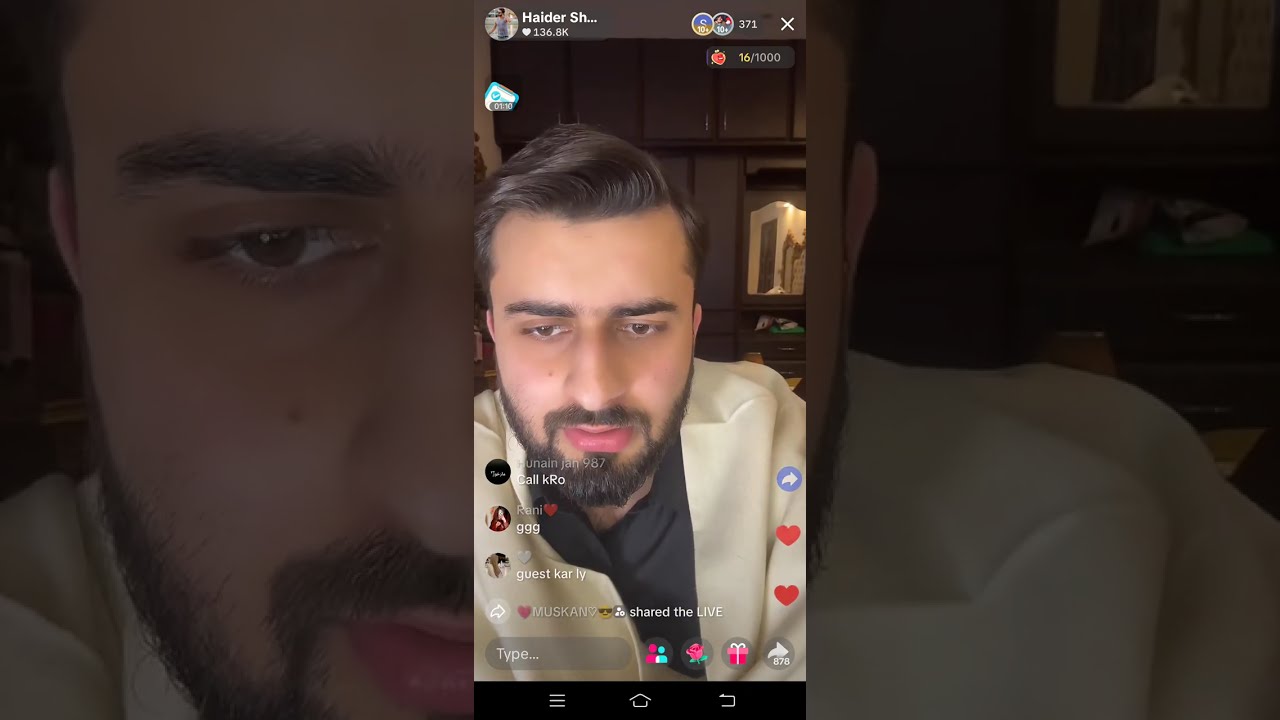 Haider Full Tiktok Live😱 