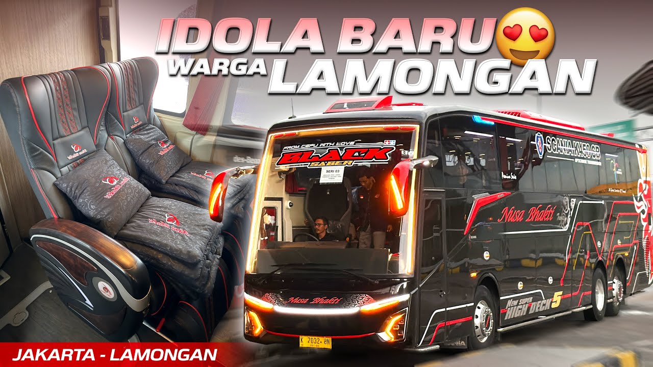 TIKET Rp 300.000 DAPAT BUS SEMEWAH INI ‼️Trip Jakarta - Lamongan with Nusa Bhakti