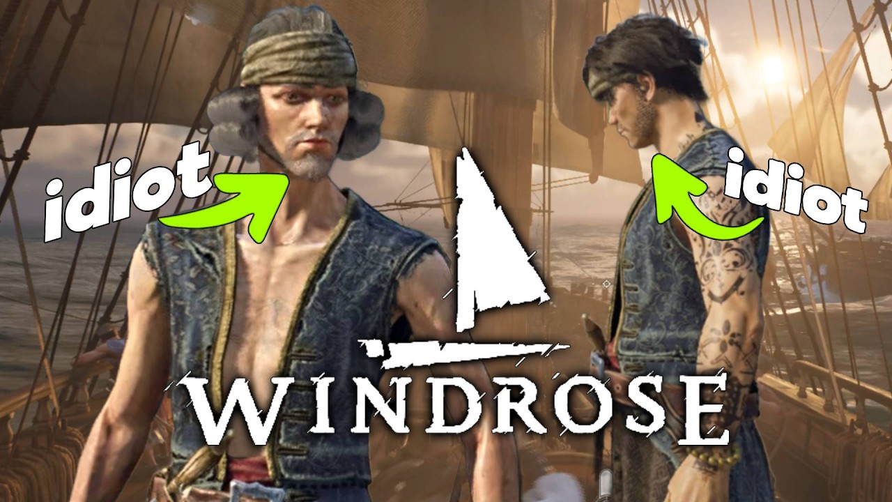 We're the WORST pirates in WINDROSE
