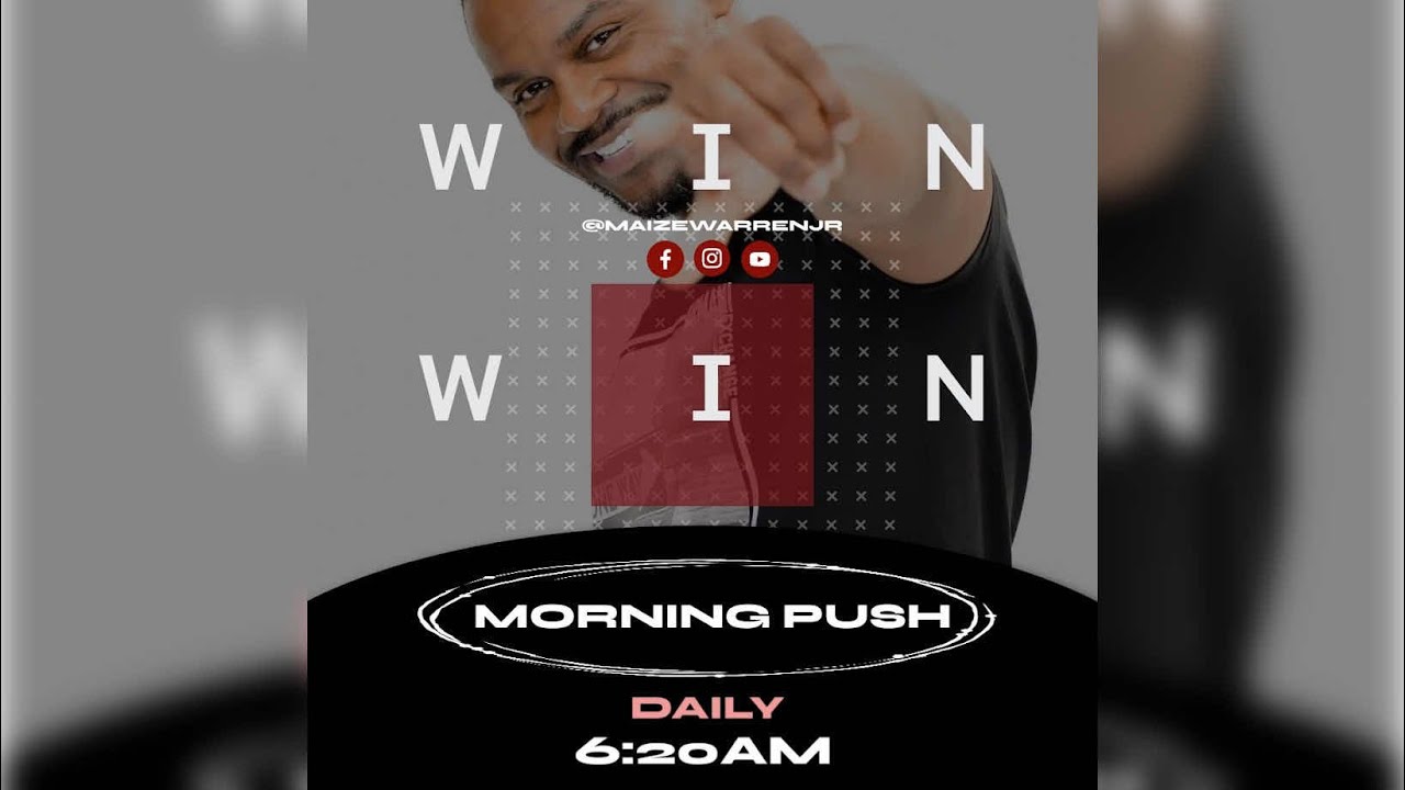 Morning PUSH...JUMP IN! #21daysfastingandpraying #pushsquad