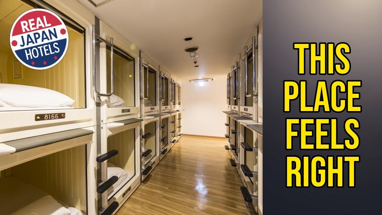 Shinjuku Kuyakusho-mae Capsule Hotel - This Place Feels Right | Tokyo, Japan⭐