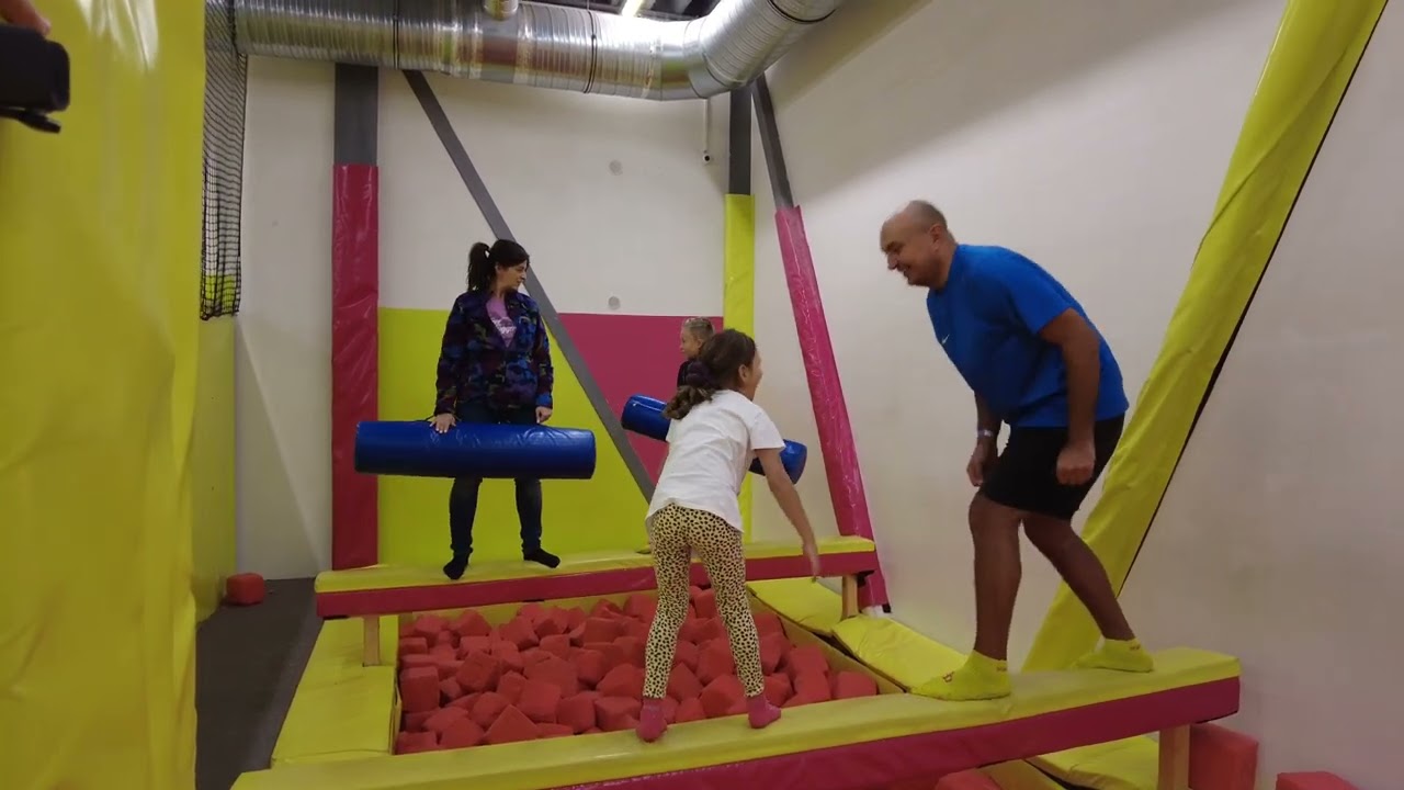 HopJump Ostrava, trampolíny